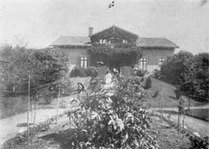 Ensjø gård før brannen  i 1914